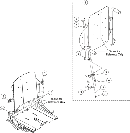 Curve Contoura Mounting Back Hardware