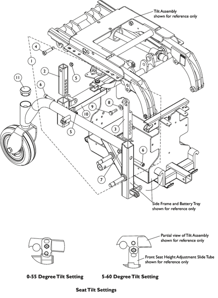 Tilt Assembly Mounting Hardware For Pronto M71