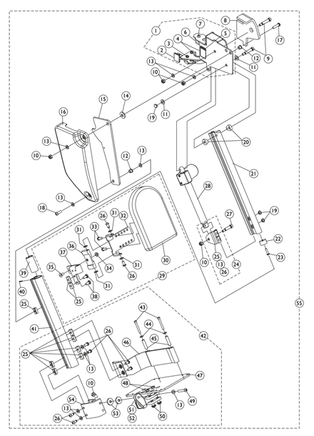 Power Articulating Legrest