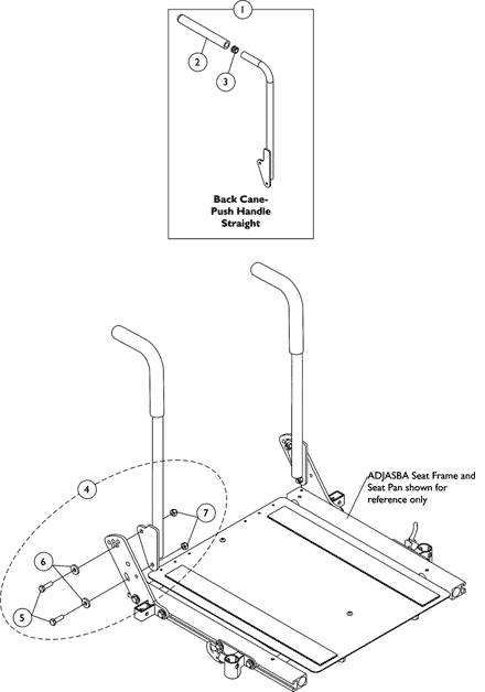 Back Canes and Attaching Hardware