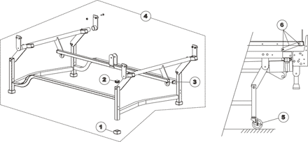 Carriage Floor Lock