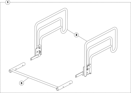 Half Length Assist Rail - 6632