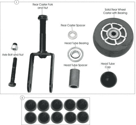 Swing Arm Caster