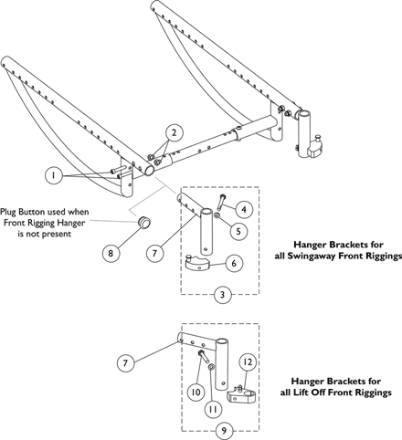 Front Rigging Hanger Assembly