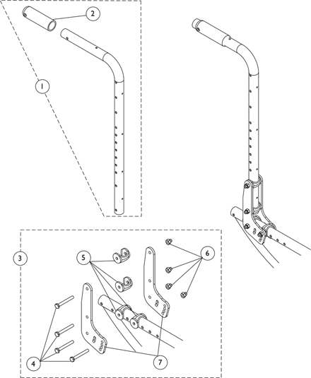 Back Canes and Attaching Hardware