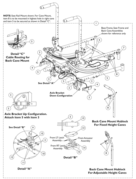 Hublock Wheel Lock Cables and Hardware