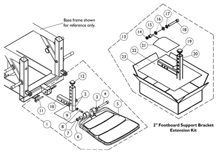 90FB Footboard Assembly