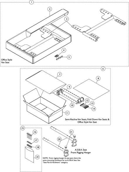 Front (Hemi) Riggings Attachment Kit