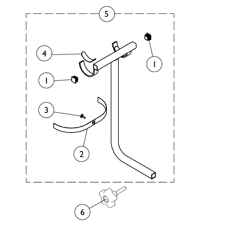 Accessories, Walker Holder