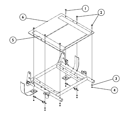 A.S.B.A. Seat Pan and Hardware