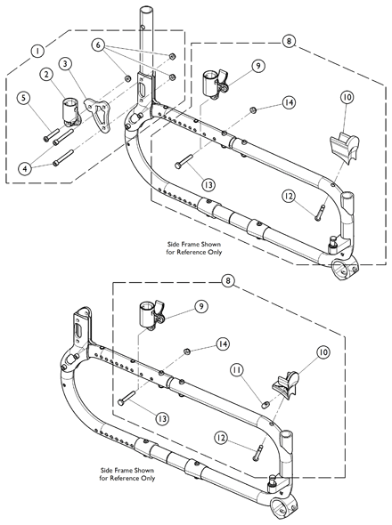 Arms - Conventional Adjustable Height