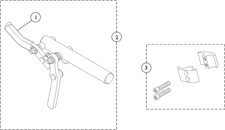 Wheel Locks - Hideaway Undermount