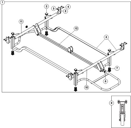 Carriage Assembly - SC900DLX