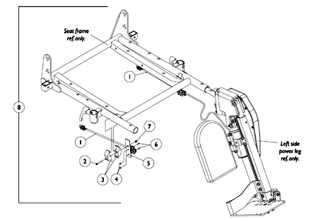 Power Articulating and Non-Articulating Legrest