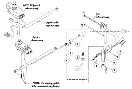 MKIV Mid-Line Swing Bracket Assembly