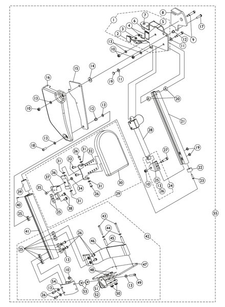 Power Articulating Legrest