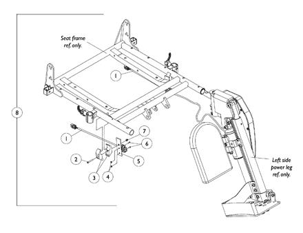 Power Articulating Legrest