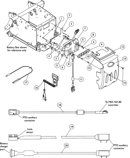 Electronics - MK5 NX-80 Controller, Shroud Cover and Hardware