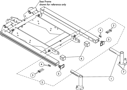 Front Rigging Hanger Hardware, Sector Style