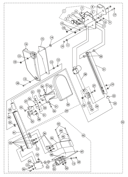 Power Articulating Legrest