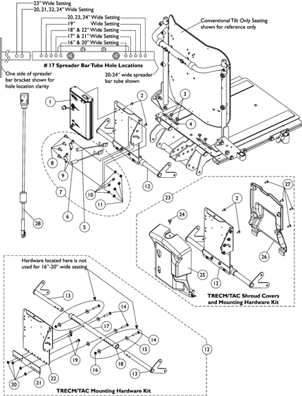 MK5 TRECM, Shroud Cover, Mercury Free Switches and Mounting Hardware