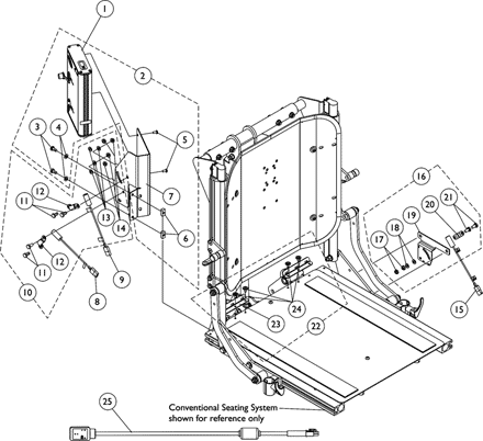 Electronics, MK5 TRECM & Mercury Free Switches, Conv. Recline and Tilt/Rec