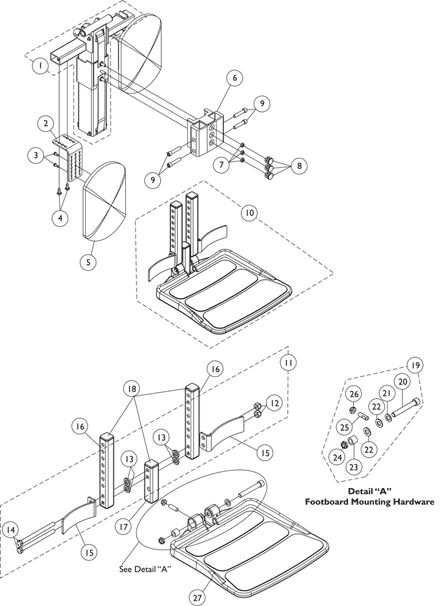 Front Rigging - Power Center Mount Rigging