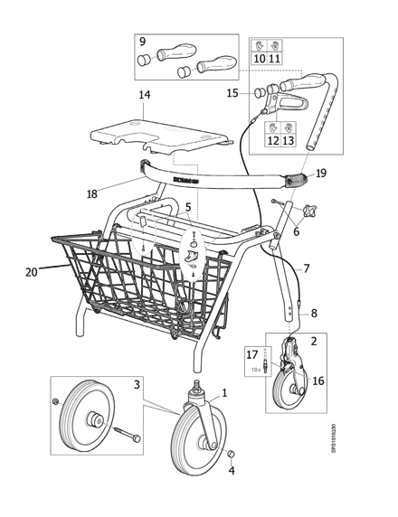 Maxi+ Rollator