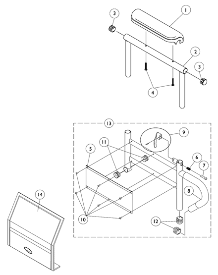 Arms, Adjustable Height