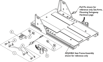 Front/Rear Arm Socket Assembly and Hardware