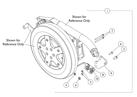 Wheel Lock Assembly - TDX SR
