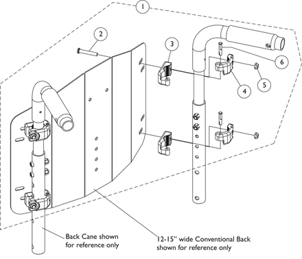 Back Mounting Hardware