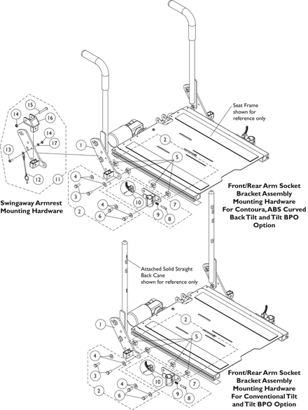 Arm Mounting Hardware