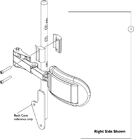 Lateral Support Assembly, Stealth