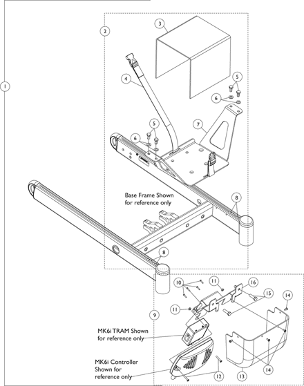 Vent Tray Controller and Battery Mounting Hardware