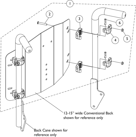 Back Mounting Hardware