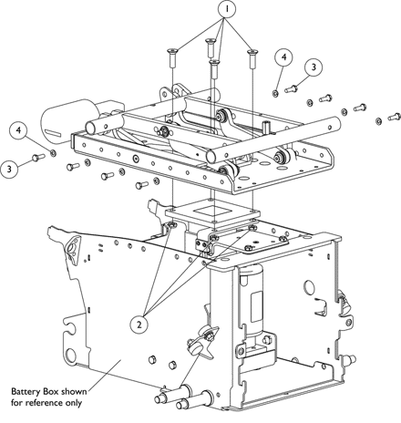 Seat Frame Mounting Hardware For Elevate