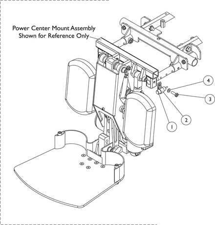 Mounting Limit Tilt Switch w/ Power Center Mount - TDX SP/SP-GT/SR