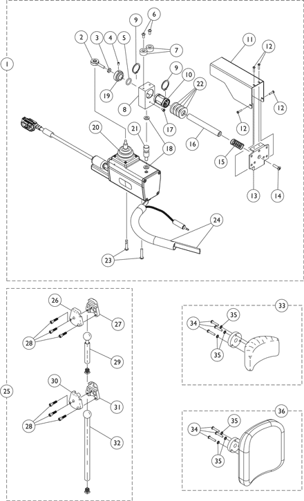 R.I.M. Head Control Assembly