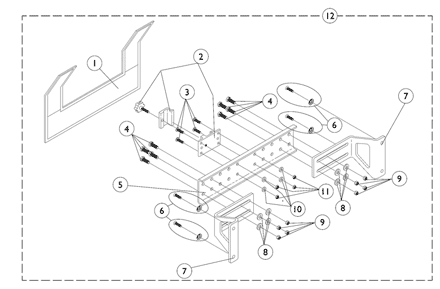 R.I.M. Head Control Mounting Hardware