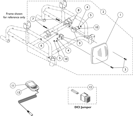 Controller and Mounting Hardware - Power Tiger