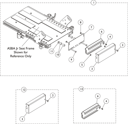 MK6i Connector Bracket and Hardware - ASBA JR. - TDX Spree