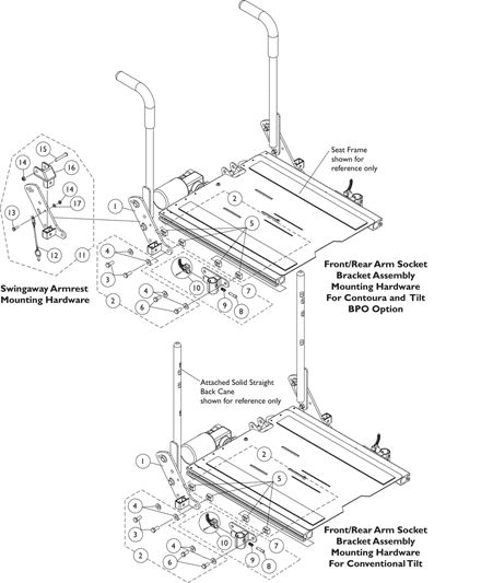 Arm Mounting Hardware