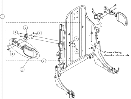 Lateral Support Assembly, Stealth