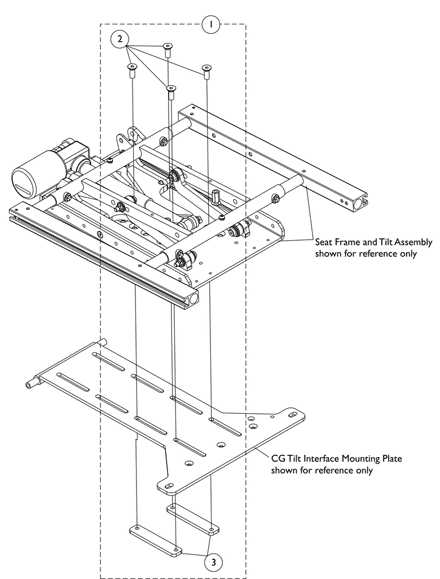 Frame, Seat Mounting Hardware