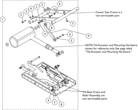 Tilt Links and Hardware