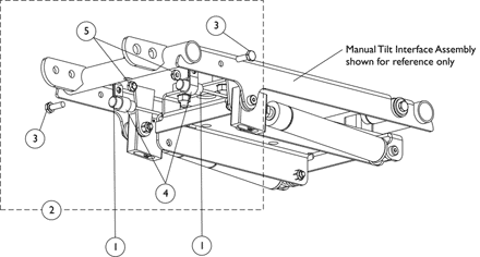 Mercury Free Switches and Hardware, Manual Tilt