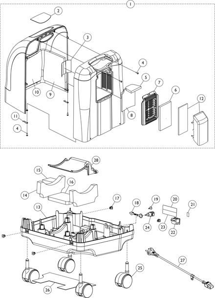 Cabinet and Base (Perfecto2 AW)