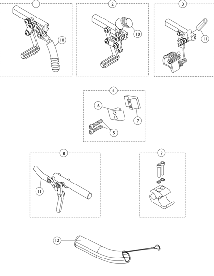 Wheel Locks and Attaching Hardware