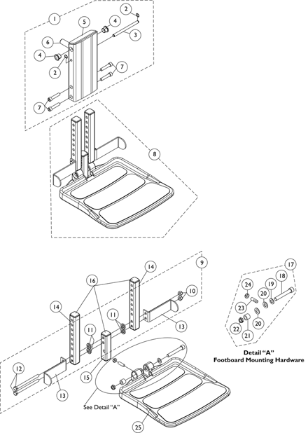 Front Rigging - Center Mount Rigging (CTMT-F with FBCTMT)